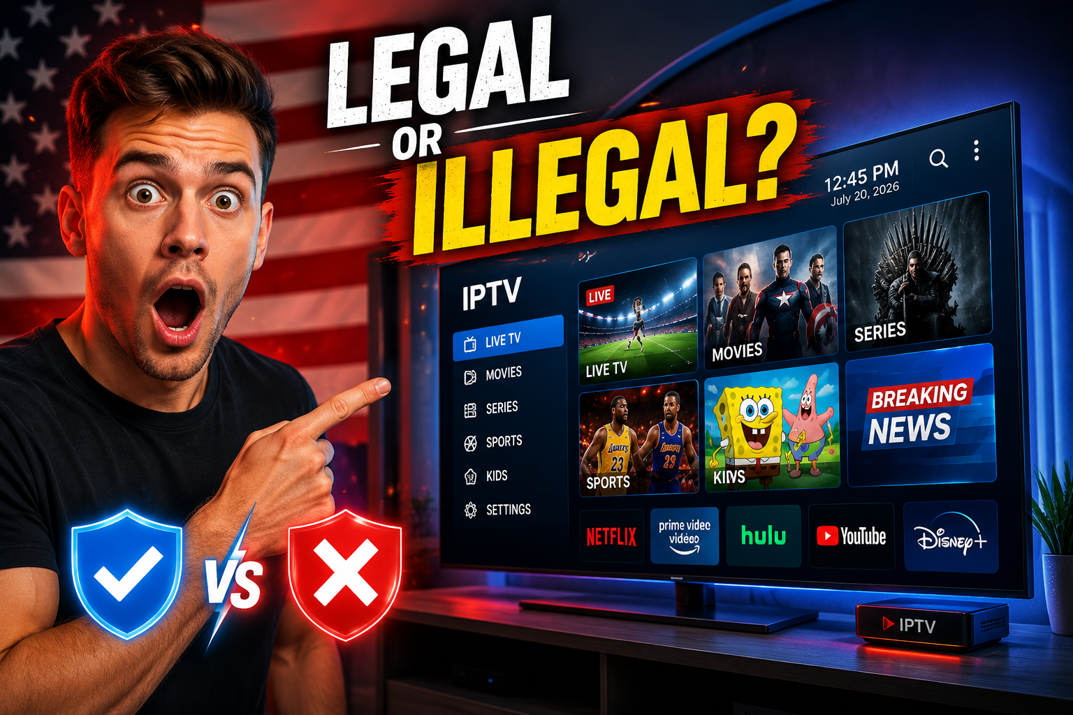 Is IPTV Legal in the US — IPTV FAQ 2026 — Livetvfortv.org